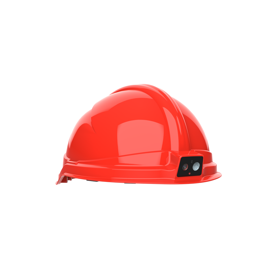 TK1 Safety Helmet Recorder 4G Full Network Connectivity 4000mAh Large Battery 16-Hour Long Battery Life Real-Time Positioning Multiple Warning Functions