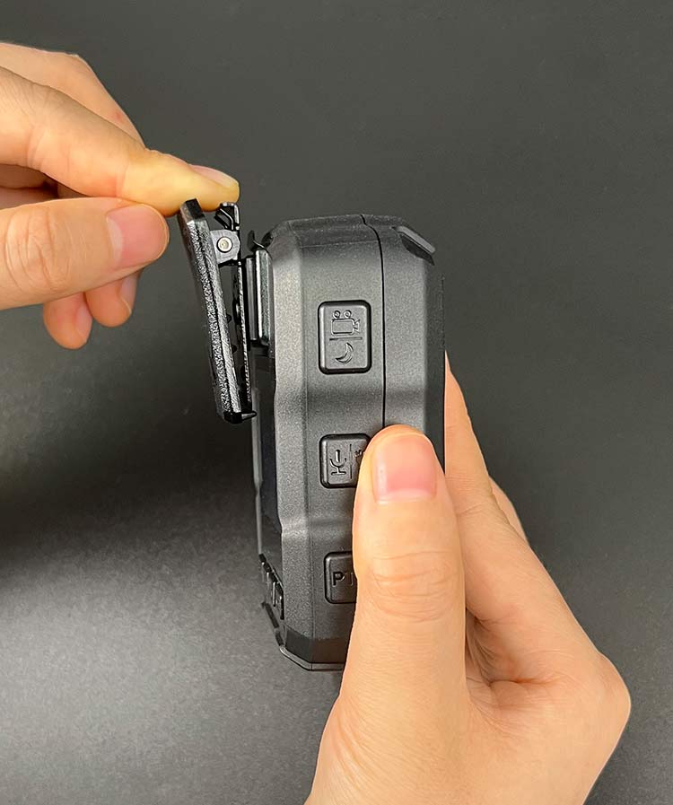 General small shoulder clip for law enforcement recorder