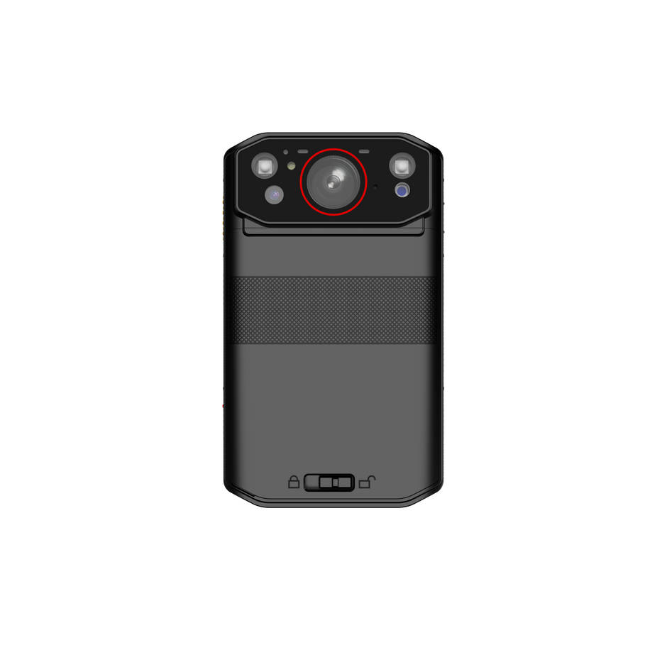 A88 Body-Worn Camera 4G/5G Wireless Transmission Remote Real-Time Monitoring 2.8-inch Touch Screen