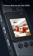 A23 Badge-style Recorder 180° Rotatable Lens 70g Ultra-Clear Body One-Touch Start Recording