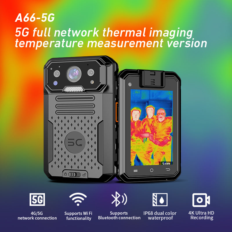 A66 5G Law enforcement recorder, thermal imaging