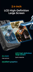 AWS-CAT1 4G Body-Worn Camera 4K High-Definition Video Recording IP68 Waterproof and Dustproof
