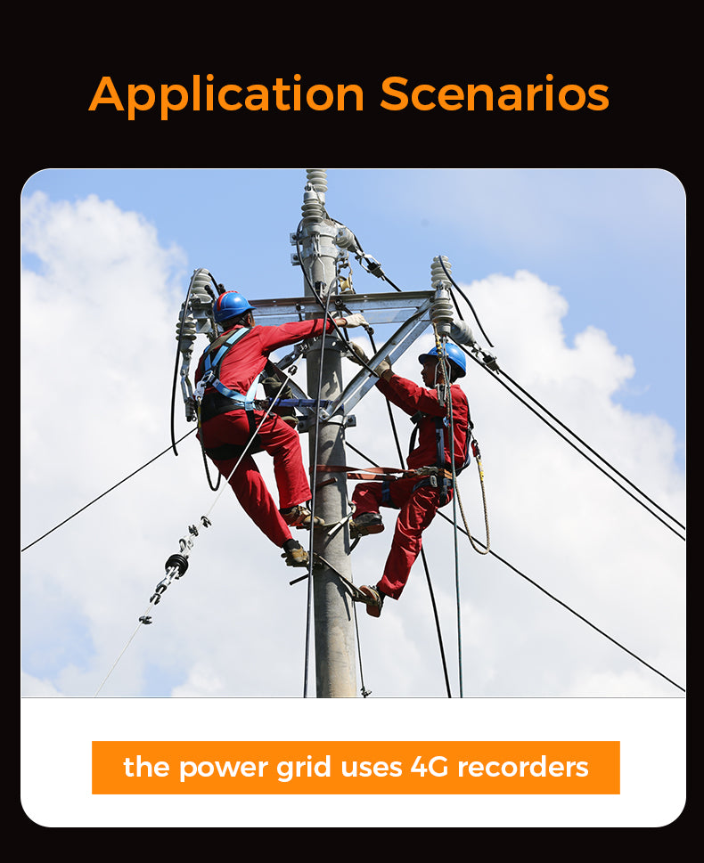 AWS-CAT1 4G Body-Worn Camera 4K High-Definition Video Recording IP68 Waterproof and Dustproof