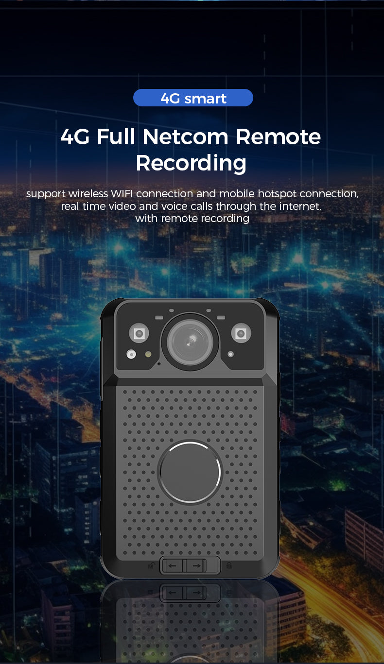 G10 4G Law Enforcement Recorder Wireless Transmission Global Real-time Positioning