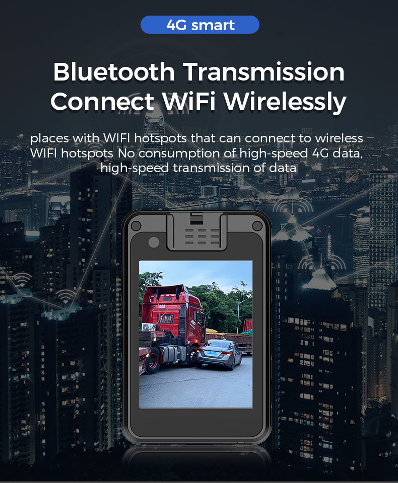 G10 4G Law Enforcement Recorder Wireless Transmission Global Real-time Positioning