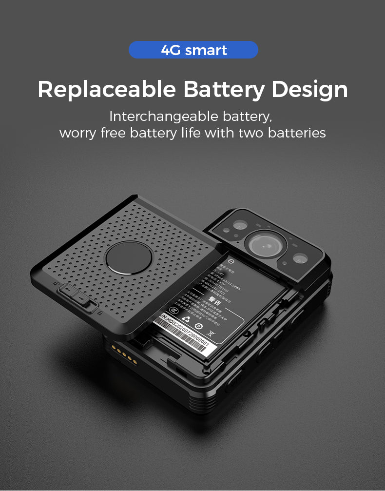 G10 4G Law Enforcement Recorder Wireless Transmission Global Real-time Positioning