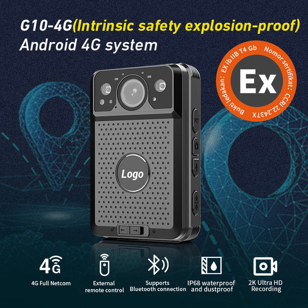 G10 4G Law Enforcement Recorder Wireless Transmission Global Real-time Positioning