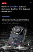 L2 PRO Law Enforcement Recorder IP68 Waterproof and Dustproof 2K High-Definition Video Recording 12-Hour Ultra-Long Battery Life