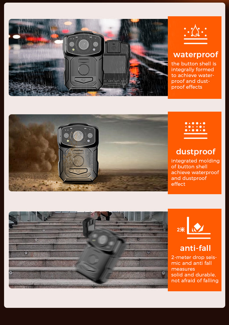 M5 Explosion-Proof Law Enforcement Recorder GPS positioning 18 hours ultra-long battery life