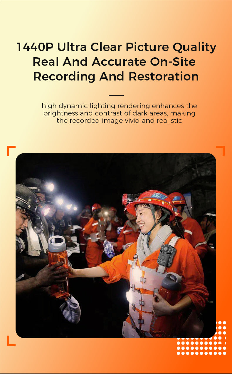 M5 Explosion-Proof Law Enforcement Recorder GPS positioning 18 hours ultra-long battery life