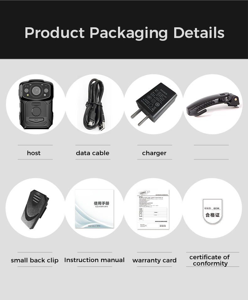 M5 Explosion-Proof Law Enforcement Recorder GPS positioning 18 hours ultra-long battery life