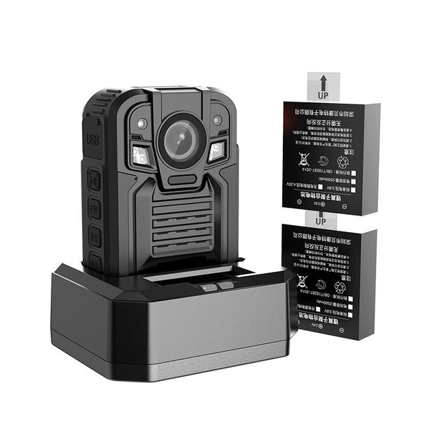 A23 Badge-style Recorder 180° Rotatable Lens 70g Ultra-Clear Body One-Touch Start Recording