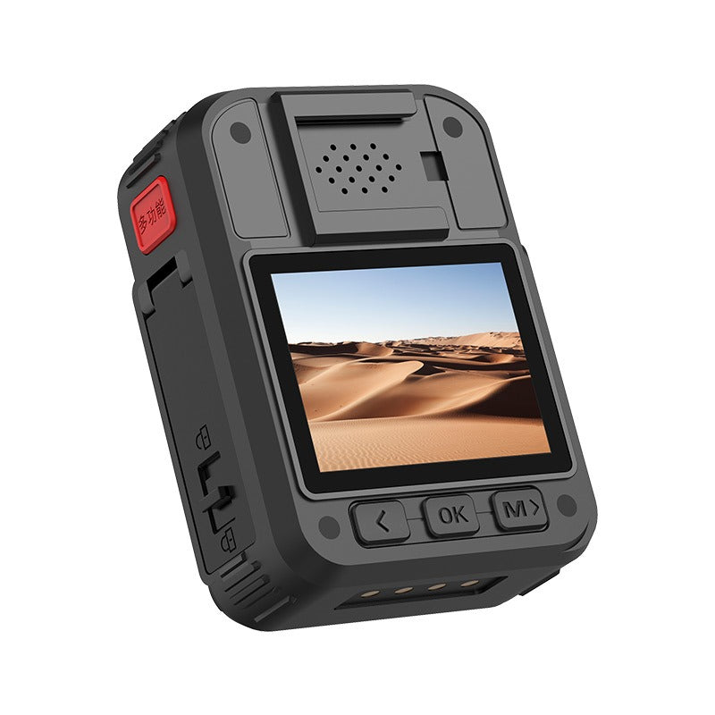 A23 Badge-style Recorder 180° Rotatable Lens 70g Ultra-Clear Body One-Touch Start Recording